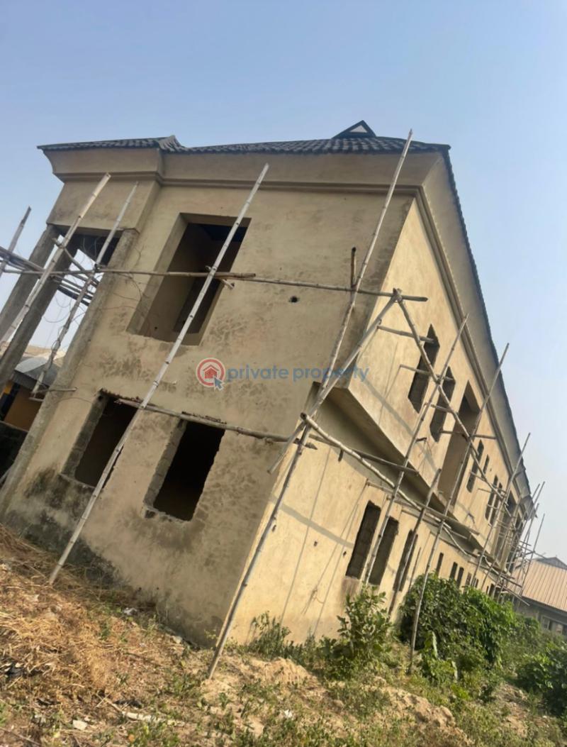 Price reduction 65% completed 2 units duplexes Duplex For Sale Adegbose Olu Odo Ebute Ikorodu Lagos