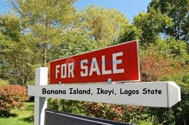 Prime 888 sqm waterfront land Residential Land For Sale Off 2nd Avenue Banana Island Ikoyi Lagos