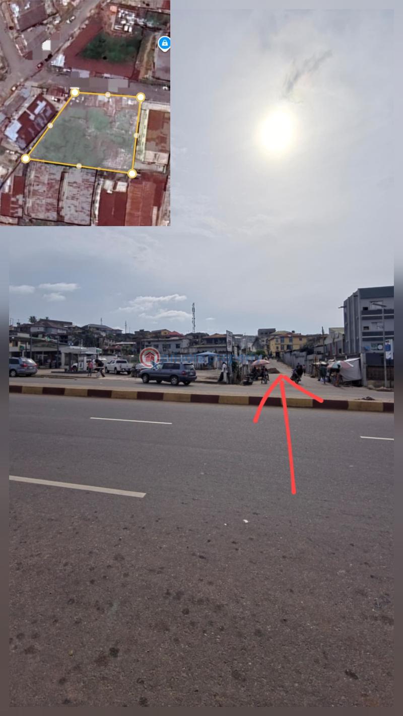 Land For Sale From The Main Road,📍behind Nnpc, Leventis Area, Off Cemetery–coca Cola, Mokola Road, Ibadan. Ibadan Oyo