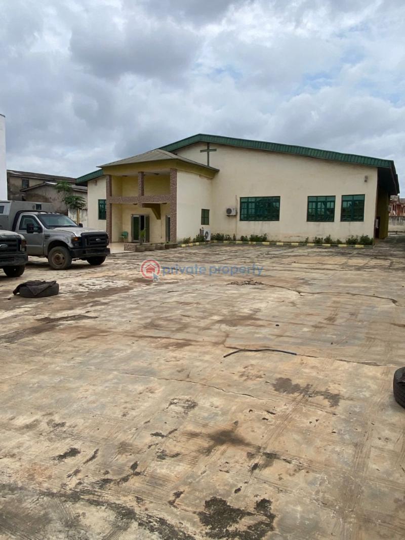 Factory For Sale Agbado Road (olusegun Osoba Way), By Toyin Bus Stop, Iju Ishaga Ifako-Ijaiye Lagos - 1