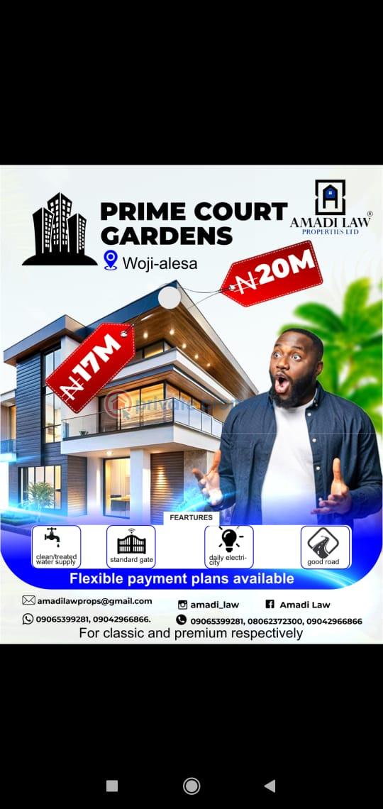 Land For Sale Wojie Alesa Port Harcourt Rivers - 0