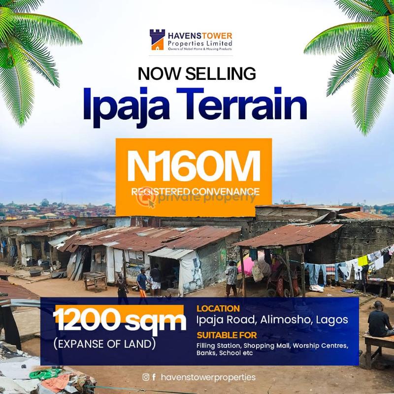 Commercial Land For Sale Iyana Ipaja Lagos - 1