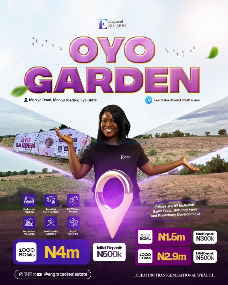 Commercial Land For Sale Oyo Gardens Estate Close To University Of Ibadan Moniya Ibadan Oyo - 4