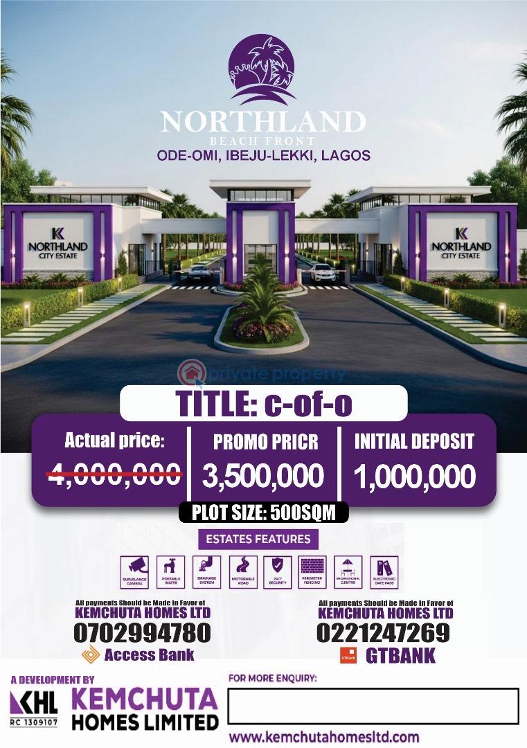 Residential Land For Sale Odi Omi Ibeju Lekki La Campaigne Tropicana Ibeju-Lekki Lagos
