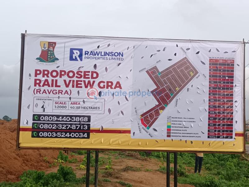 Prime plots @railview gra - 1 Residential Land For Sale Ologuneru Ido Road Ido Ibadan Oyo - 1