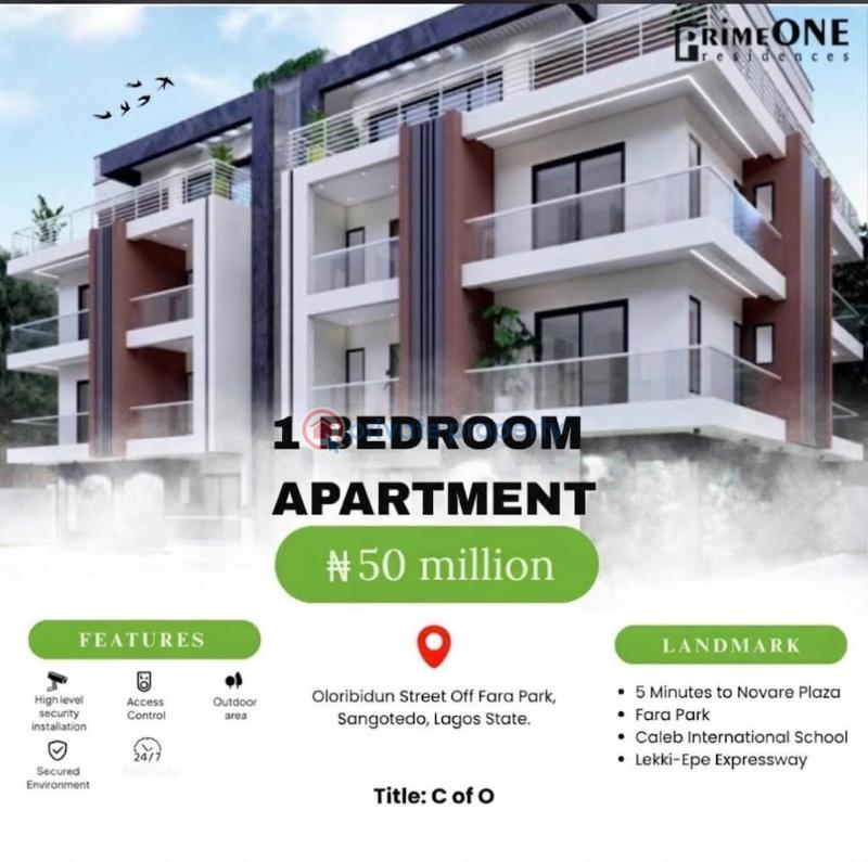 4 bedroom Terraced Duplex For Sale Sangotedo Lagos - 1