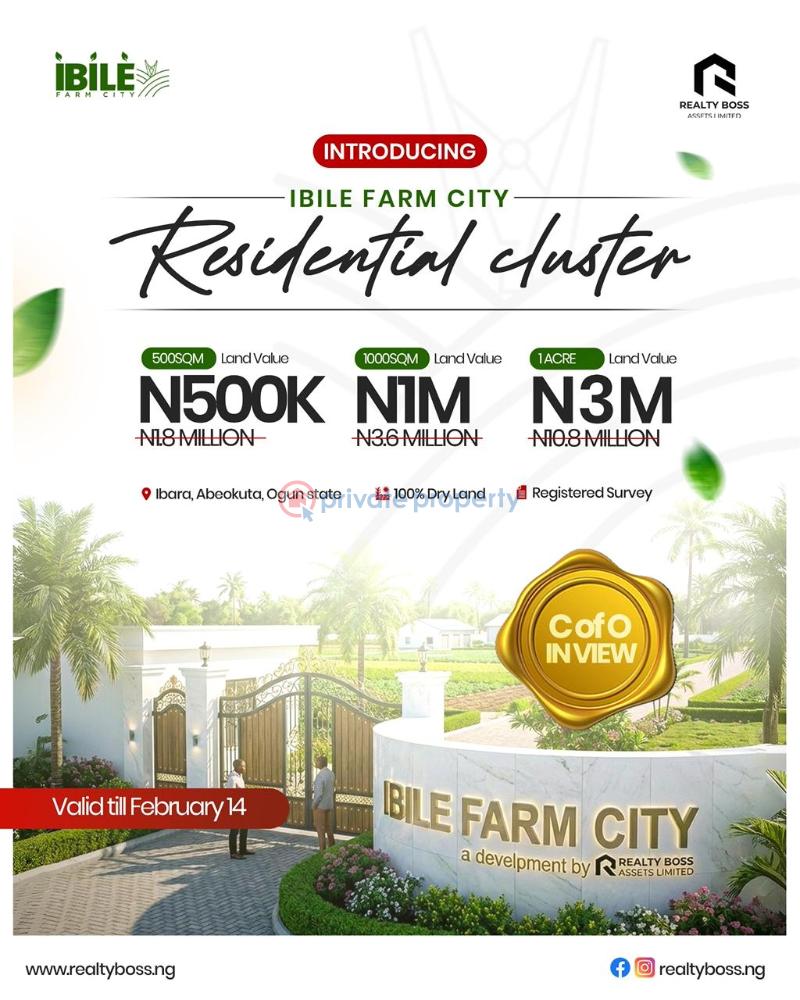 Mixed use Land For Sale Abeokuta Ogun - 0