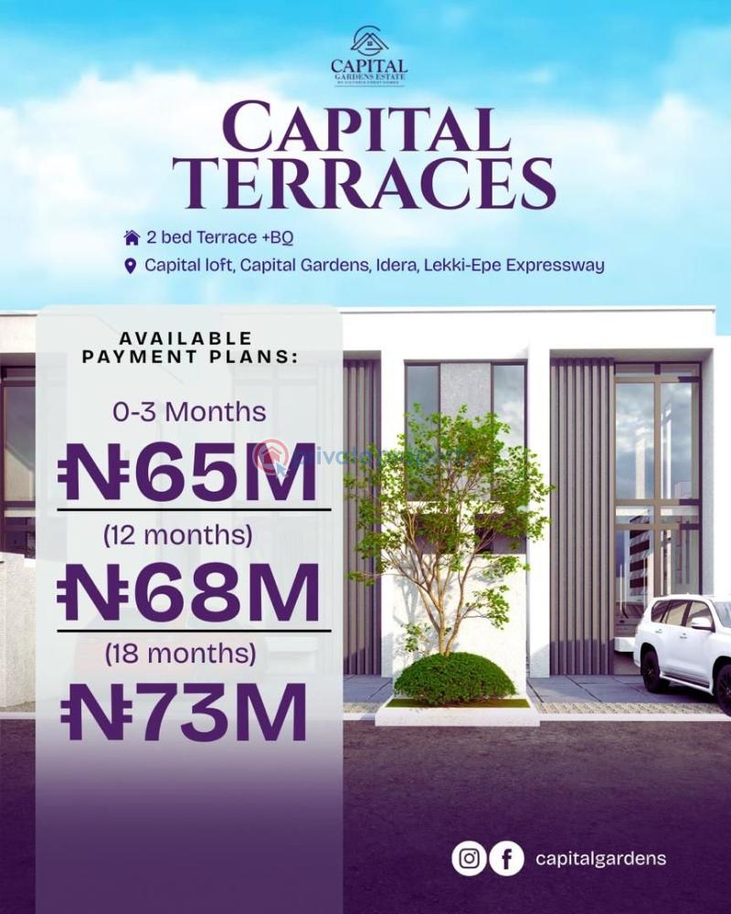 2 bedroom Terrace For Sale Idera Scheme Ibeju Lekki, Harmony Gardens, Eleko Ibeju-Lekki Lagos