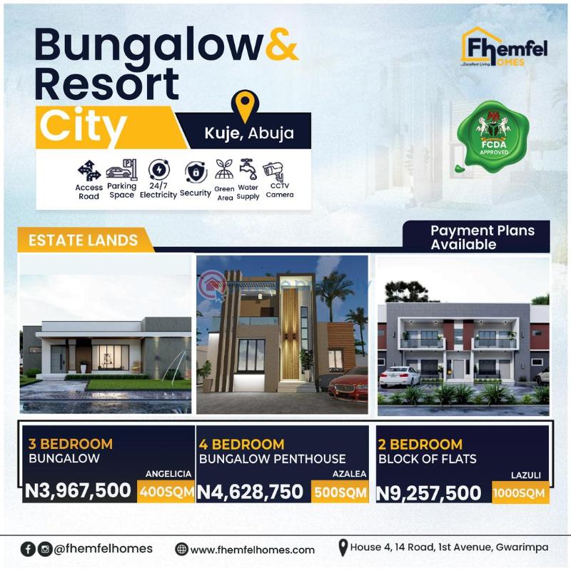 Residential Land For Sale Kuje Abuja Phase 4 