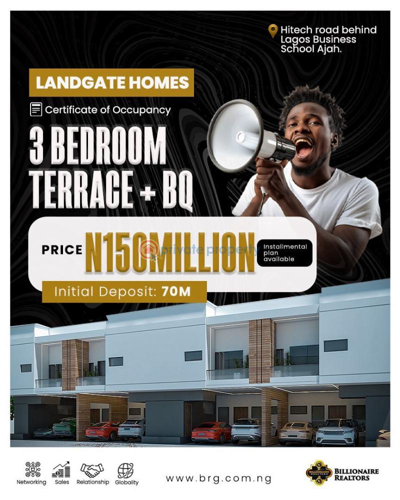 4 bedroom Duplex For Sale Lagos Business School. Sangotedo Ajah Lagos - 0
