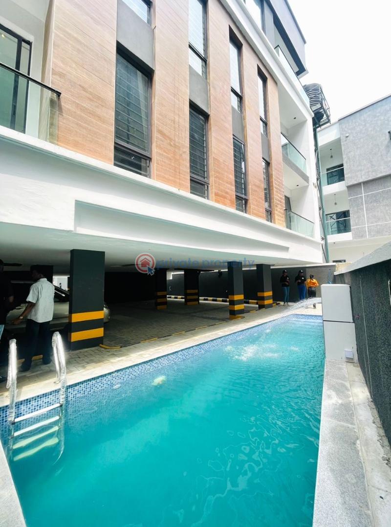 Quality luxury spacious 2 bedroom apartment with swimming pool and gym - 5 2 bedroom House For Sale Ologolo Lekki Lagos - 5