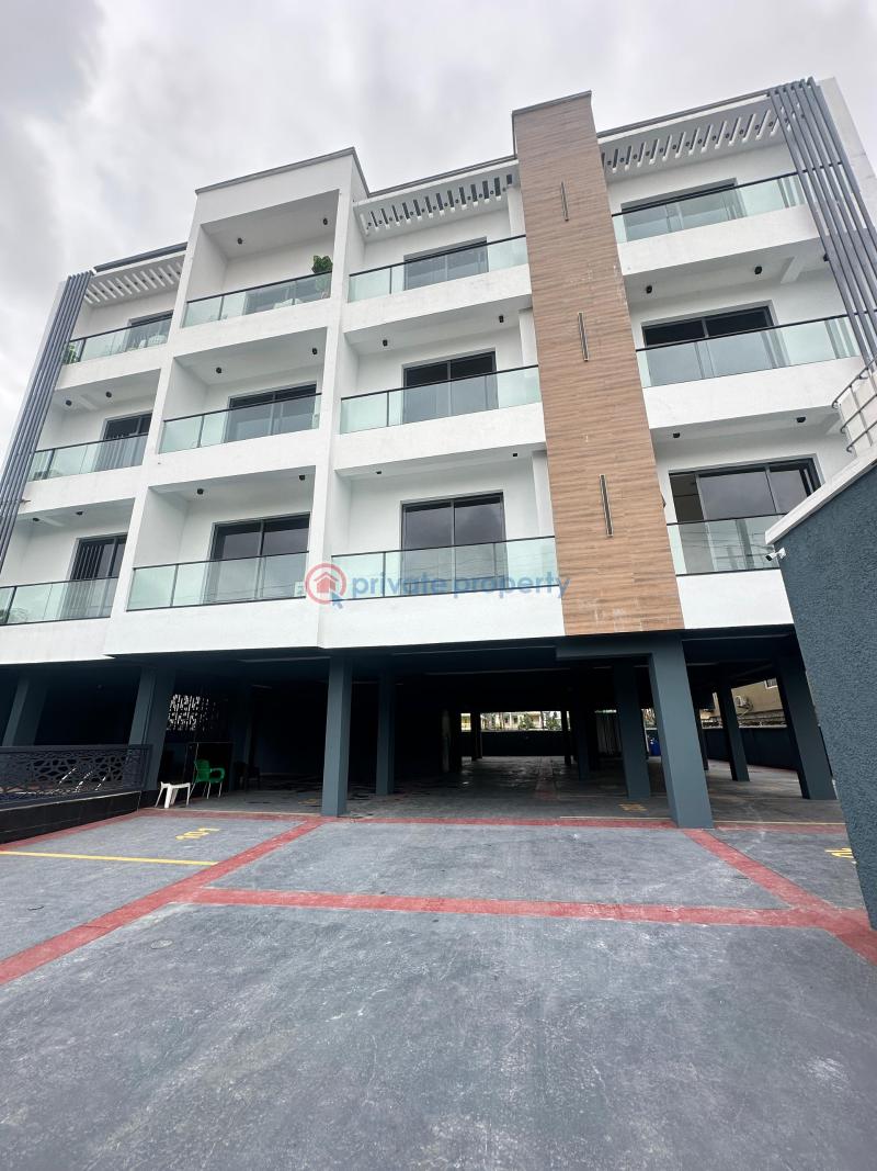 Quality spacious luxury 2 bedroom apartment with receptionist office swimming pool and elevator - 0 2 bedroom House For Sale Lekki Phase 1 Lagos - 0