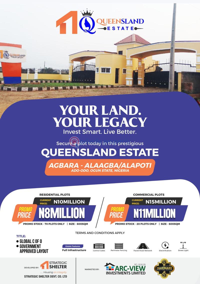 Mixed use Land For Sale Agbara (Ogun) Ogun area 