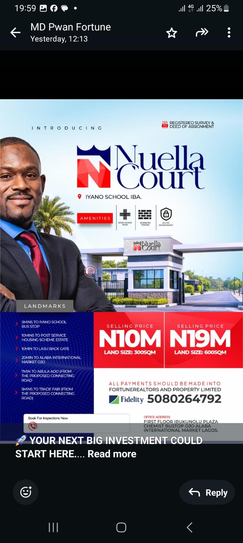 Mixed use Land For Sale Iyanu School Iba Iba Ojo Lagos