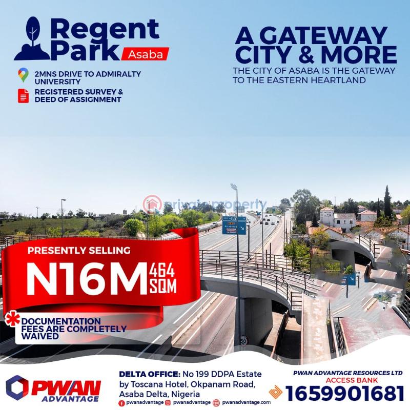 Residential Land For Sale Asaba Delta