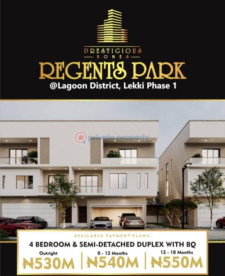 4 bedroom Semi detached Duplex For Sale End Of Freedom Way Lekki Phase 1 Lagos - 0