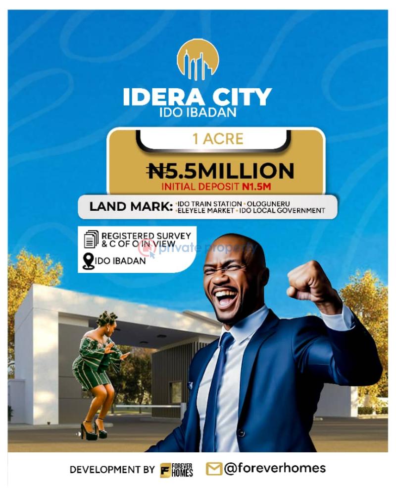 Mixed use Land For Sale Ido Local Government, Ido Trian Station Ido Ibadan Oyo - 1