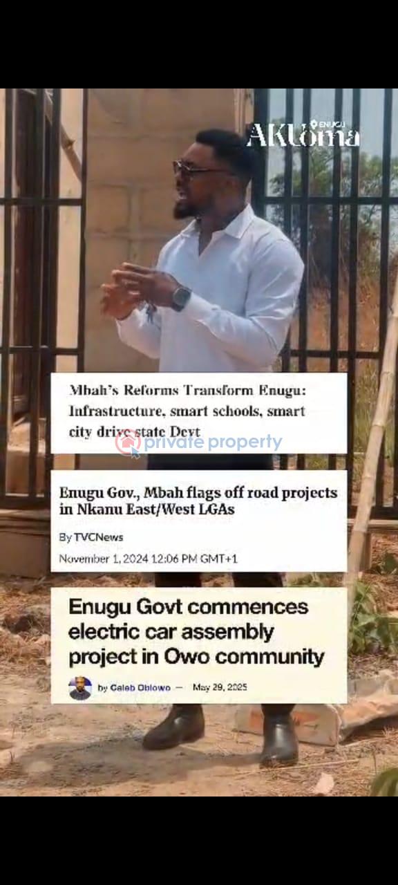 Mixed use Land For Sale Owo, Enugu State Nkanu East Enugu - 2