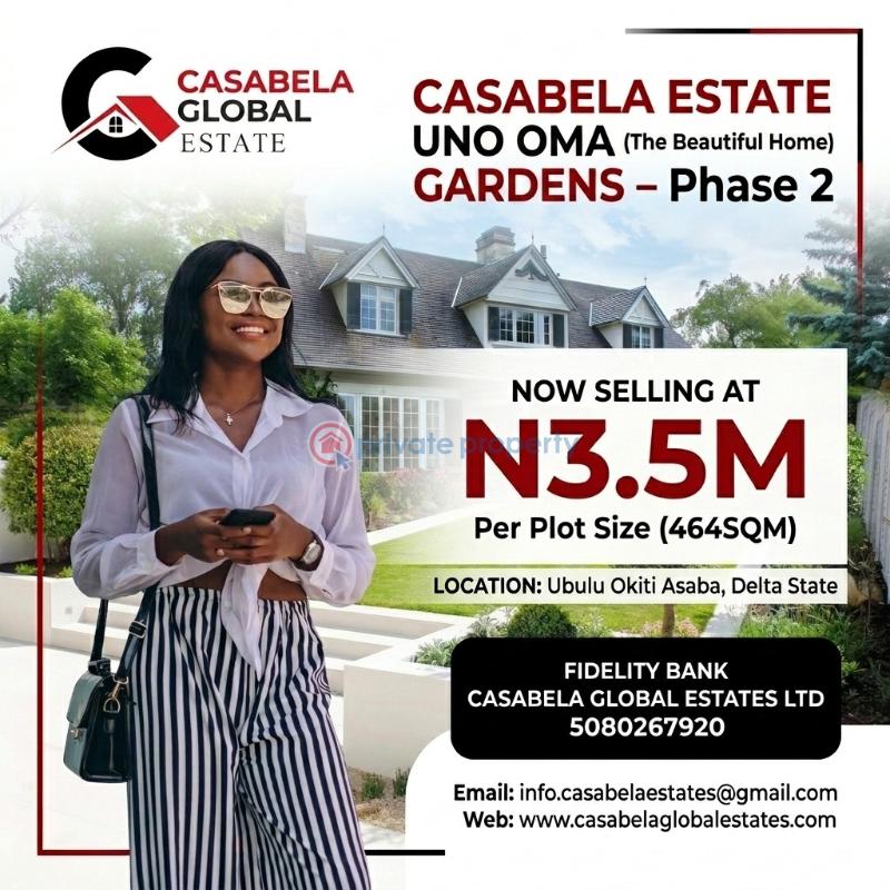 Mixed use Land For Sale Ubulu Ekiti, Opanam City Gate Aniocha Delta
