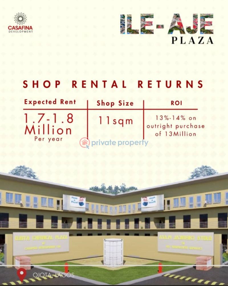 Mall/Complex/Plaza For Sale Ile Aje Plaza Ojota Behind The Ojota Filling Station Ojota Lagos - 1