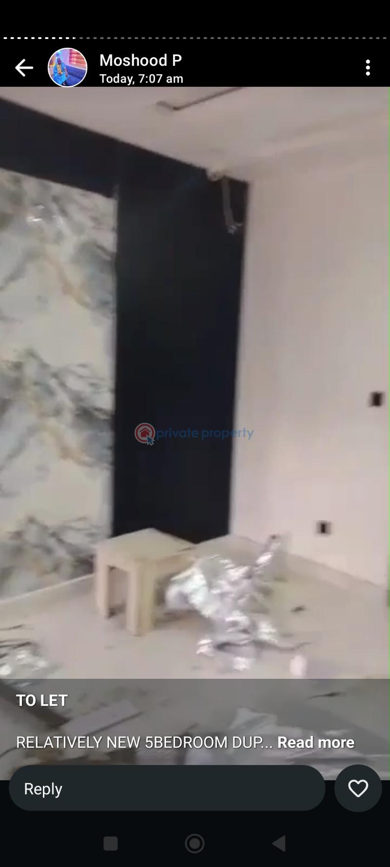 Relatively new 5 bedrooms duplex in fagba - 4 5 bedroom Block Of Flats For Rent Pipeline Fagba Ifako-Ijaiye Lagos - 4