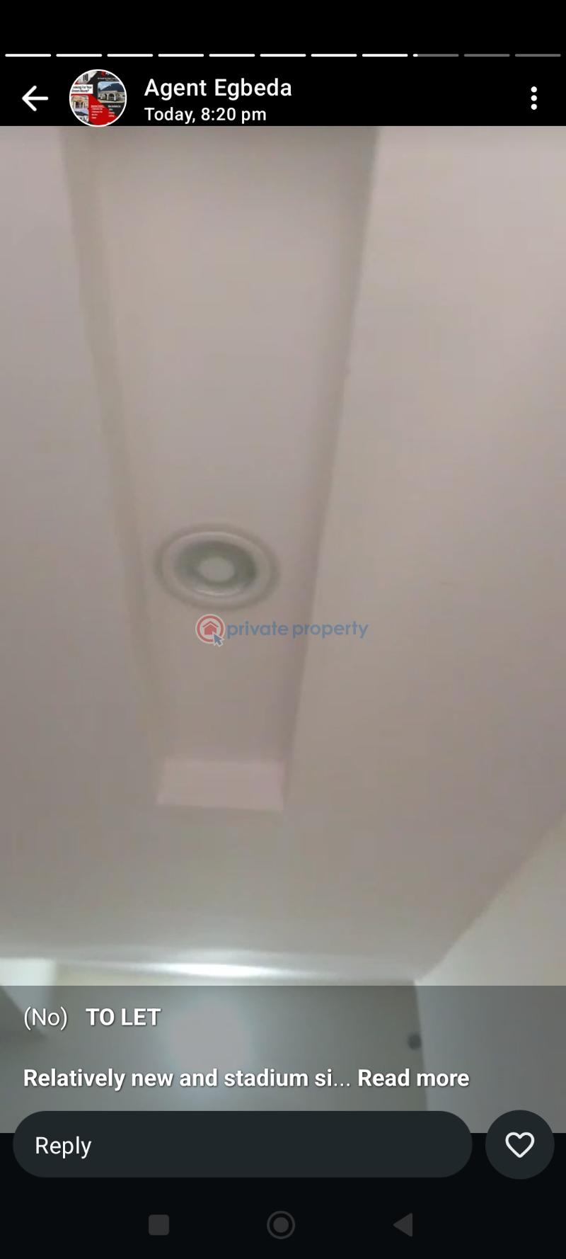 3 bedroom Block Of Flats For Rent William Estate Close To Cele Bus Stop Akowonjo Egbeda Egbe/Idimu Lagos - 2