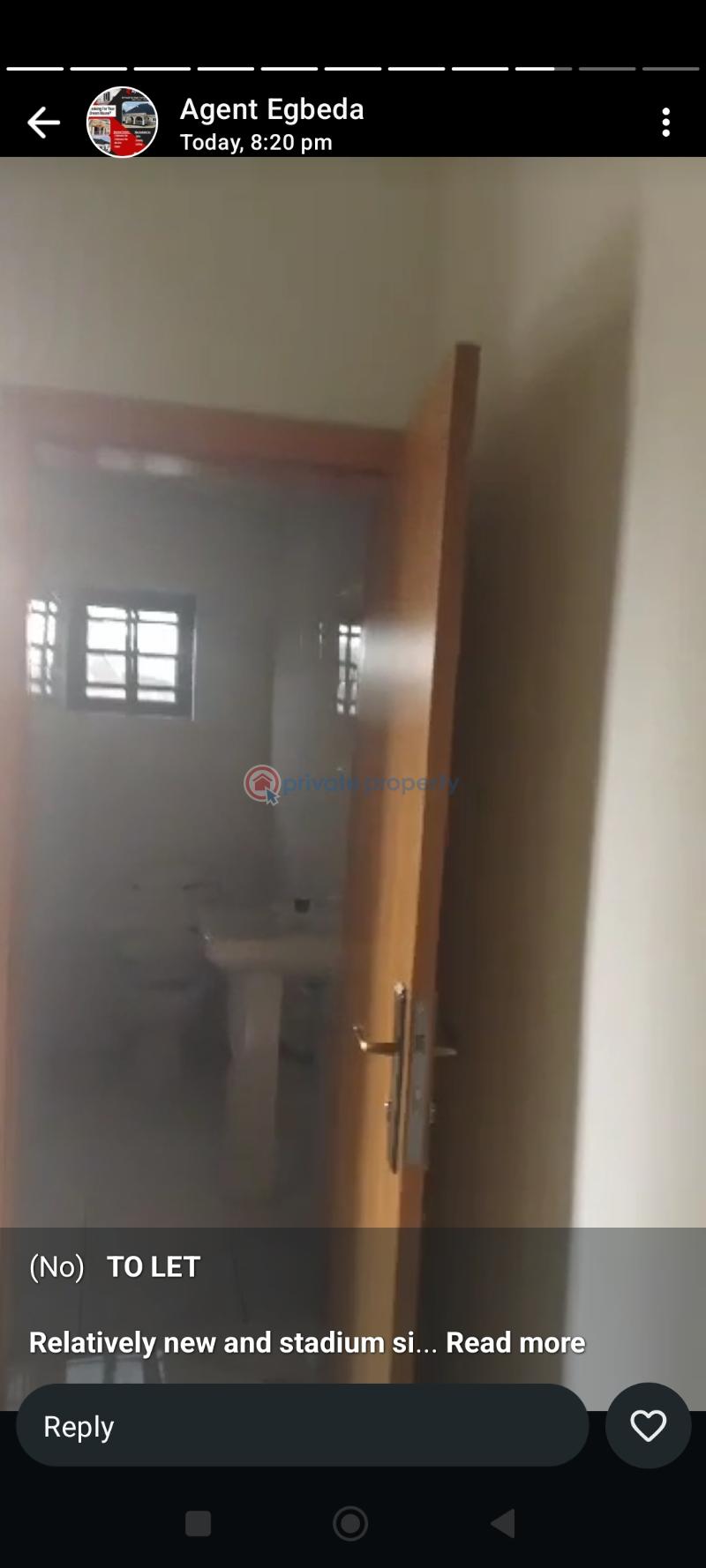 3 bedroom Block Of Flats For Rent William Estate Close To Cele Bus Stop Akowonjo Egbeda Egbe/Idimu Lagos - 9