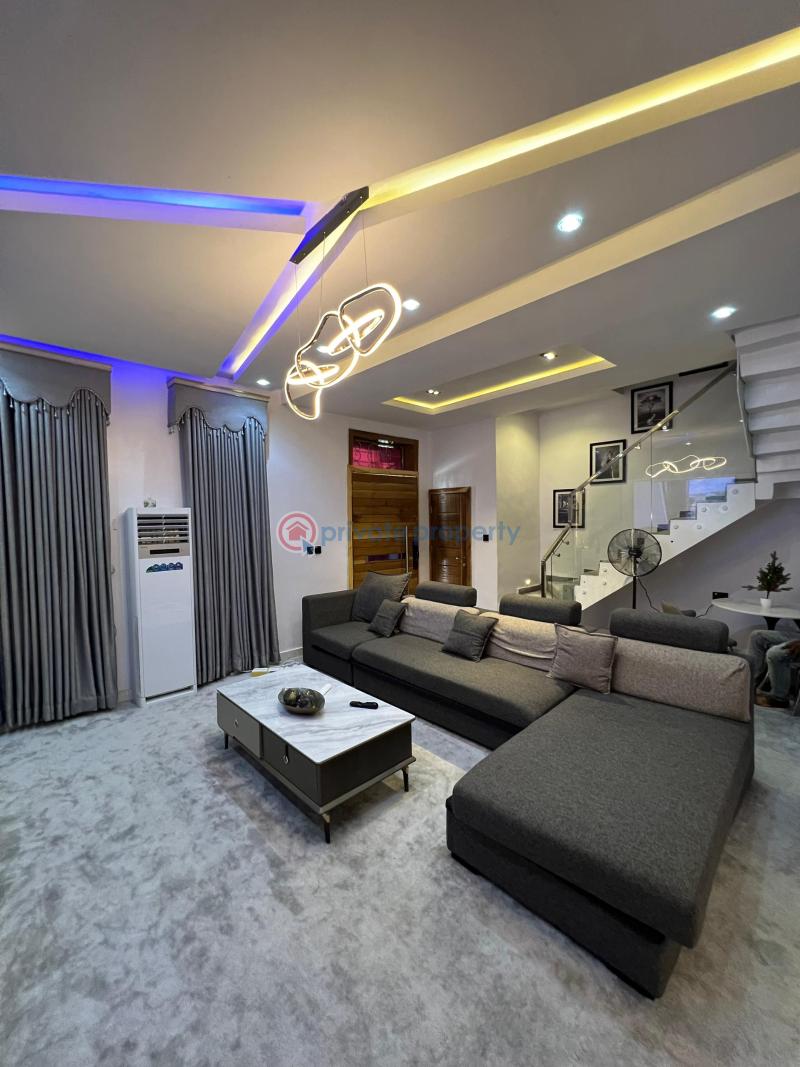 Relocation sale: furnished 3bedroom - 5 3 bedroom Terrace For Sale Lekki Palm City Ajah Lagos - 5