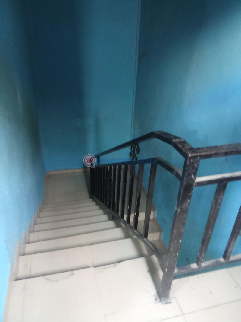 Renovated 2 bedroom apartment upstairs - 4 2 bedroom Block Of Flats For Rent Ago Palace Isolo Lagos - 4