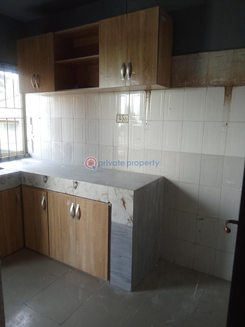 Renovated 2 bedroom apartment upstairs - 3 2 bedroom Block Of Flats For Rent Ago Palace Isolo Lagos - 3