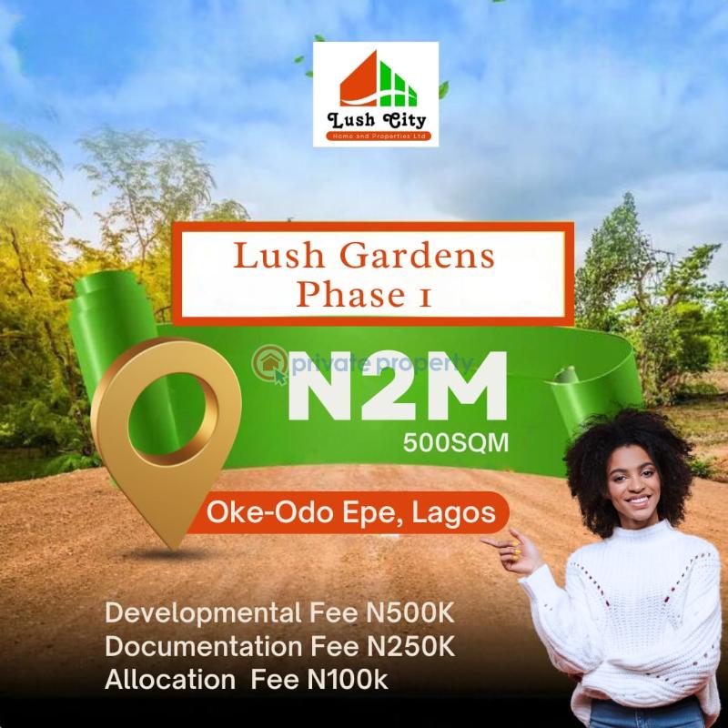 Residential Land For Sale Oke Odo Igbonla Epe Lush Gardens 1 Epe Lagos - 0