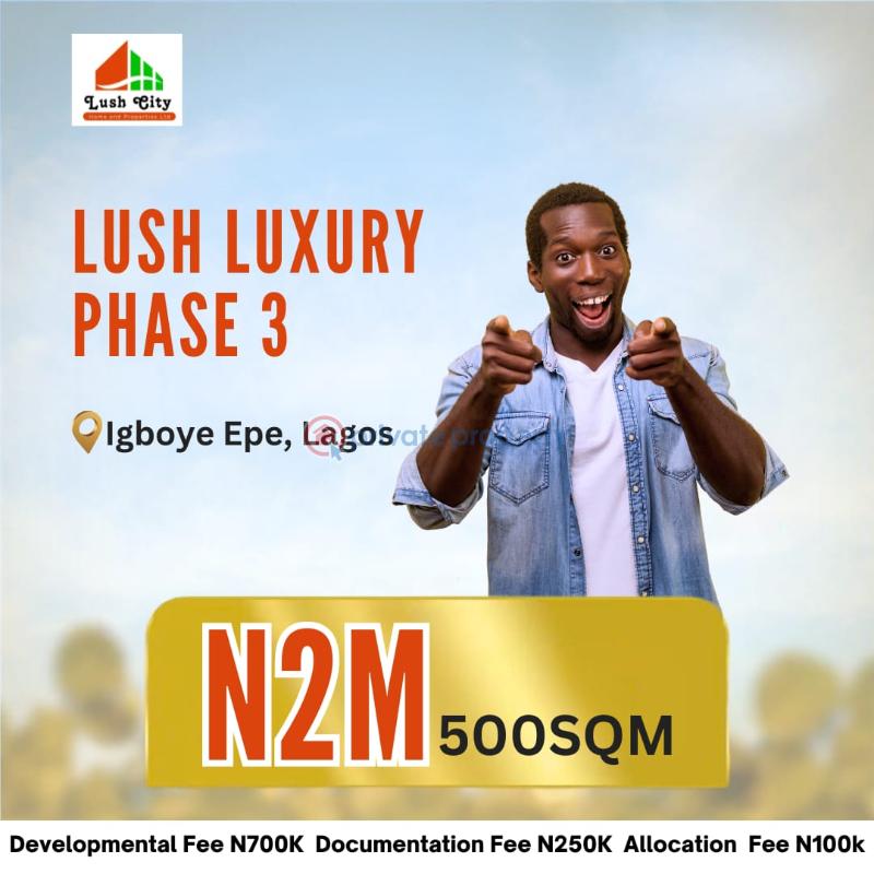 Residential Land For Sale Lush Luxury Phase 3 Igboye Epe Epe Lagos