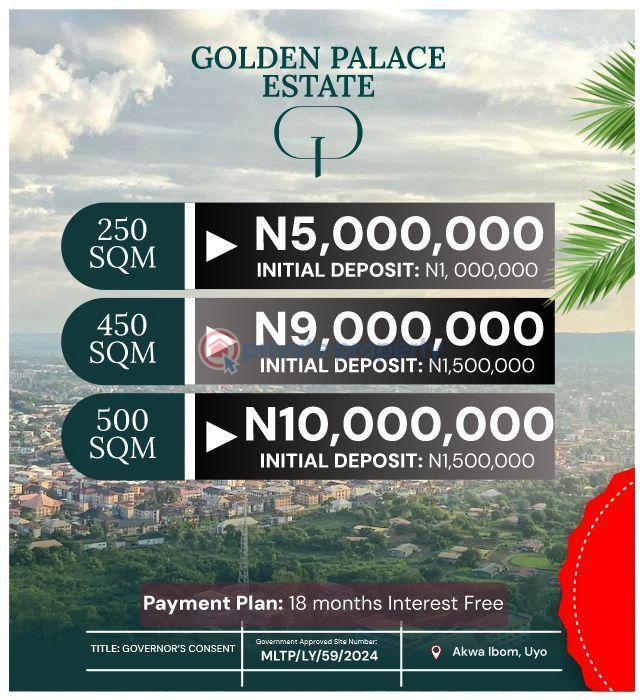 Residential Land For Sale Ibom Airport, Tropicana Mall, Government House, University Of Uyo, Dakada Towers. Eket Akwa Ibom - 0