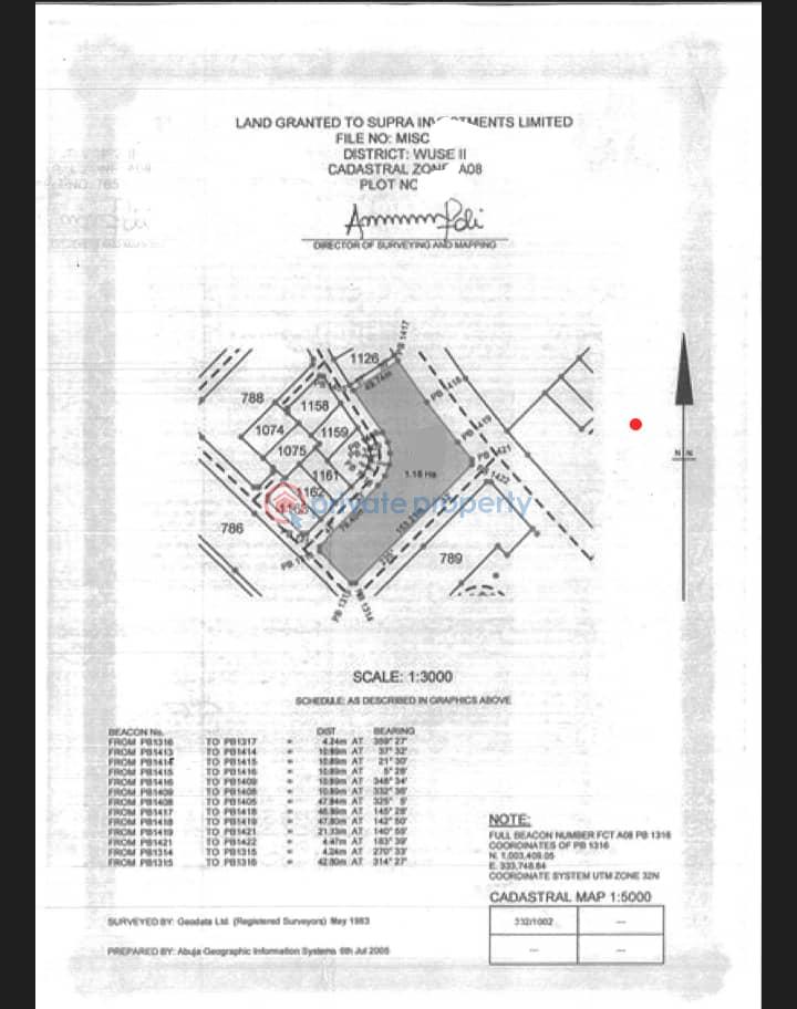 Residential Land For Sale Wuse II Abuja Phase 1 