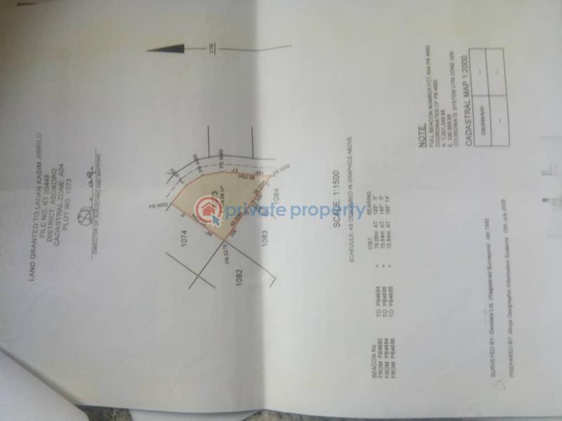 Residential Land For Sale Asokoro Abuja Phase 1  - 2