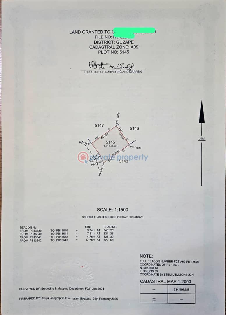 Residential Land For Sale Guzape Abuja Phase 1 