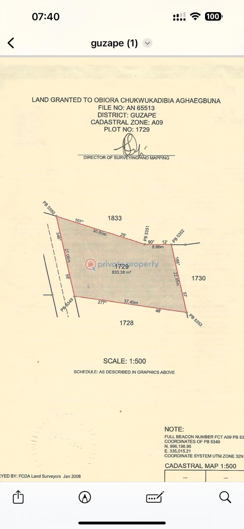 Residential Land For Sale Guzape Abuja Phase 1 