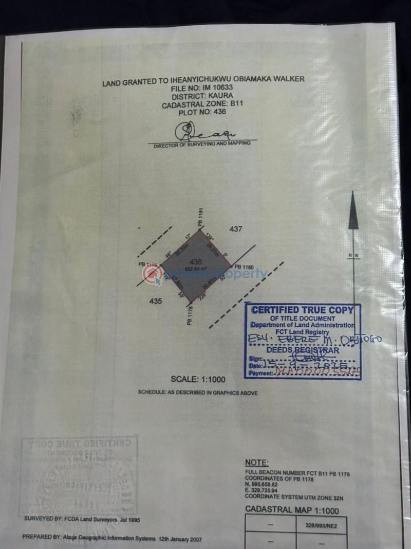 Residential Land For Sale Kaura Abuja Phase 2  - 0