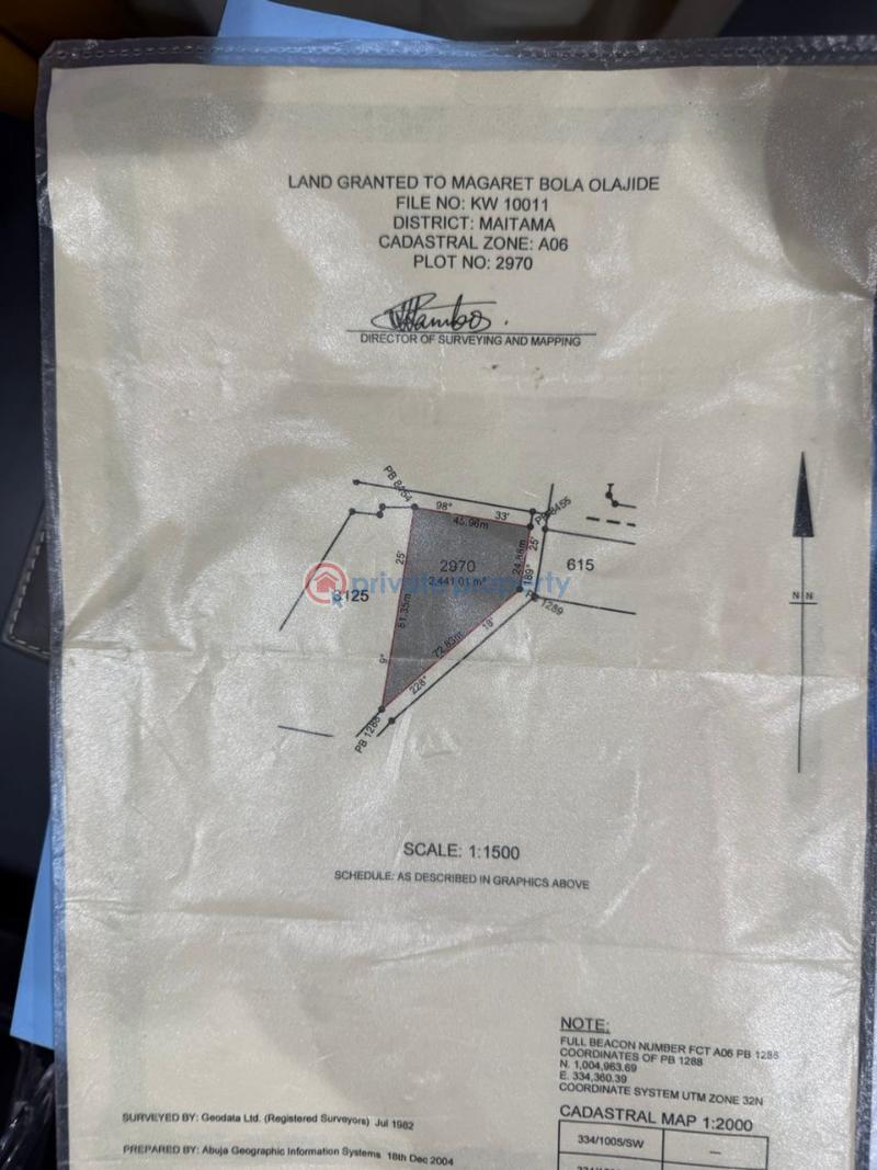 Land For Sale Maitama Abuja Phase 1  - 0