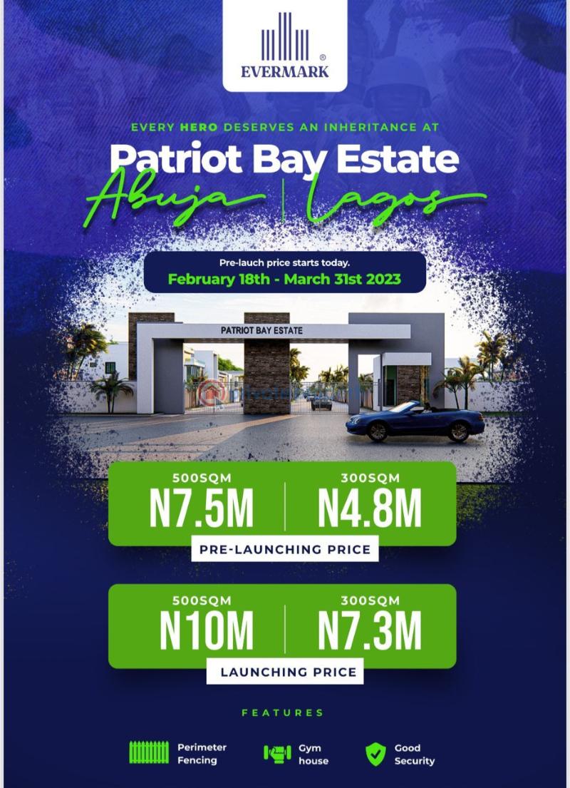 For sale Land Patriots Estate, Lugbe Abuja Lugbe Abuja Phase 4 (PID