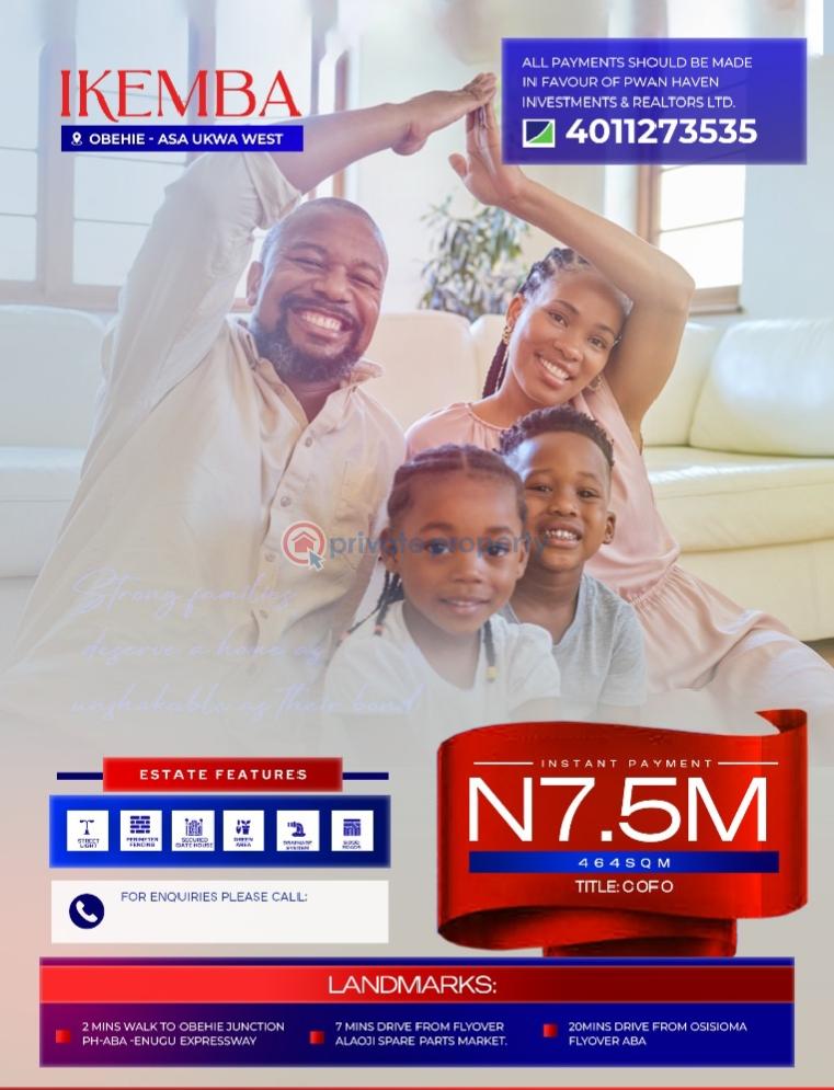 Residential Land For Sale Aba South Abia - 1