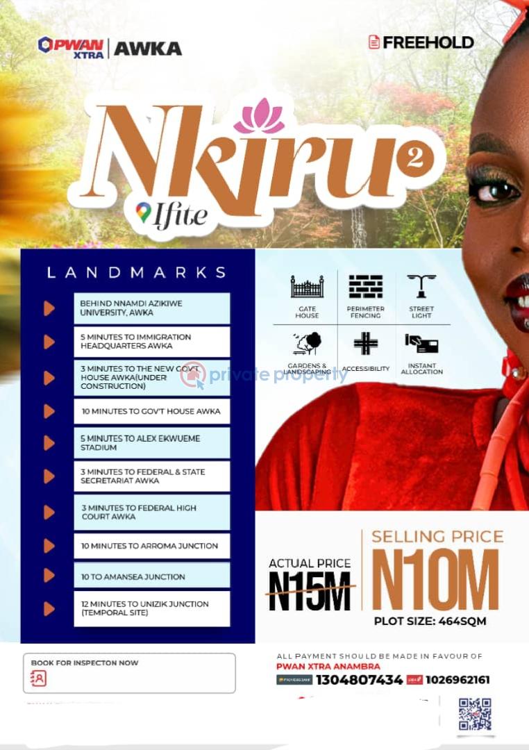 Residential Land For Sale Ifite, Awka Awka North Anambra - 0