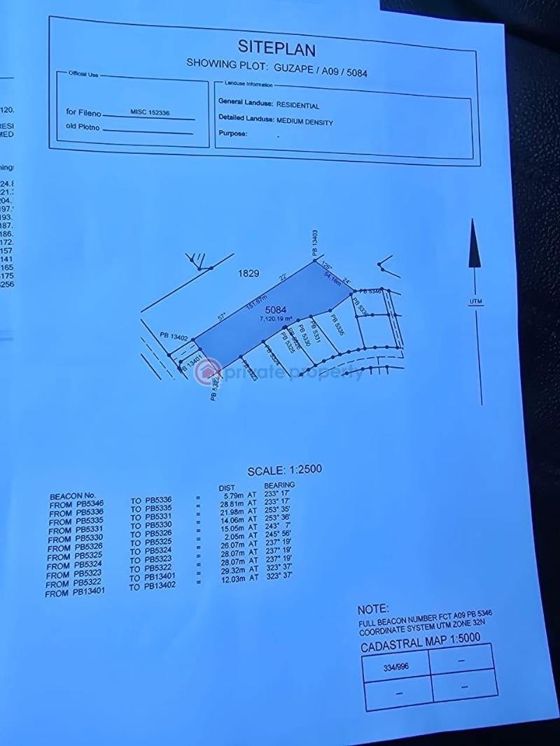 Residential Land For Sale Guzape Abuja Phase 1  - 1