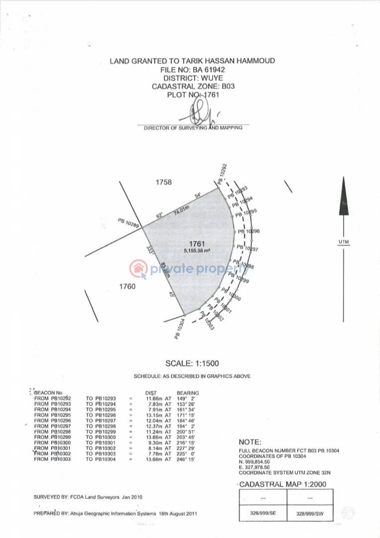 Residential Land For Sale Wuye Abuja Phase 2  - 0