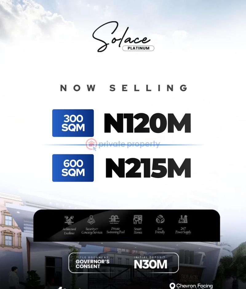 Residential Land For Sale Solace Residential Estate Chevron Drive Lekki Lagos Chevron Drive Lekki Lagos - 13