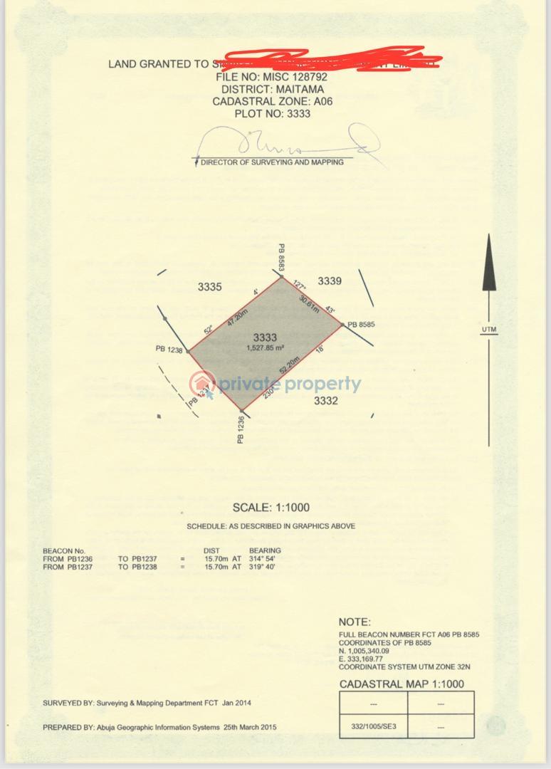 Residential Land For Sale Maitama Abuja Phase 1  - 0