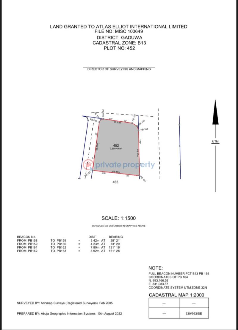 Residential Land For Sale Gaduwa Abuja Phase 2 