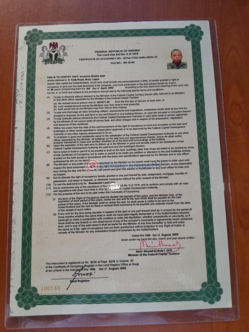 Residential Land For Sale Apo Abuja Phase 2  - 1