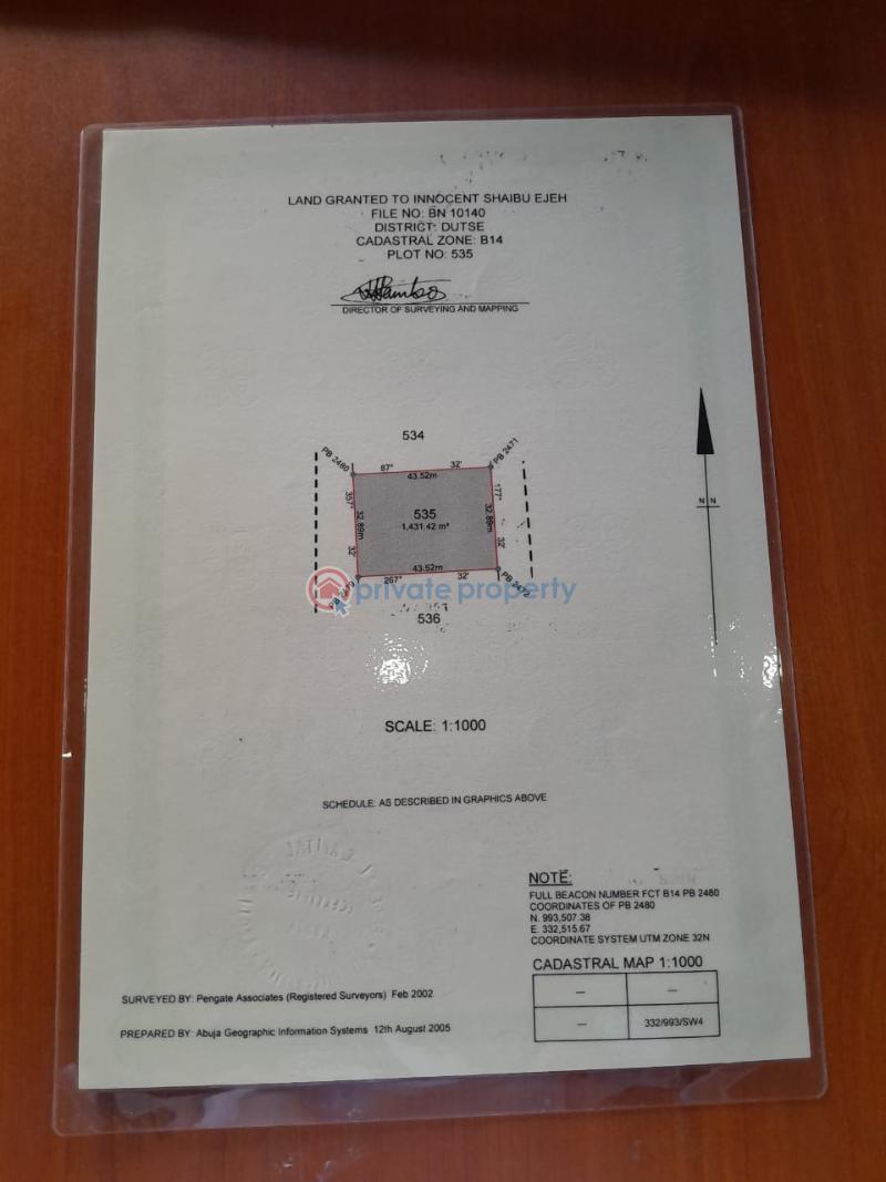 Residential Land For Sale Apo Abuja Phase 2  - 0