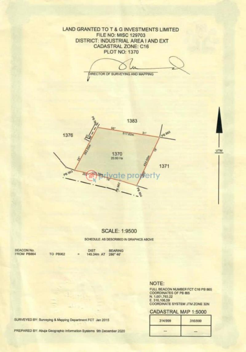 Residential Land For Sale Idu Industrial Abuja Phase 3  - 0